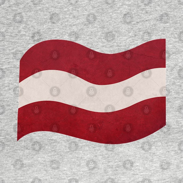 The flag of Latvia by Purrfect